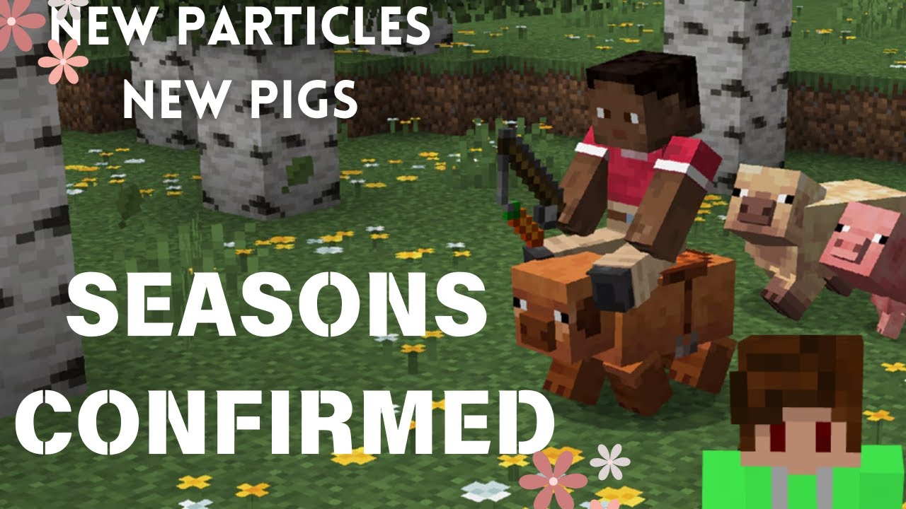 SEASONS CONFIRMED! (2 minute version) Minecraft Snapshot 25w02a - YouTube