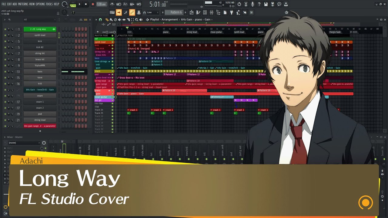Persona 4 | Long Way | FL Studio Cover