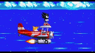 Dark Super Sonic in Sonic 3 & Knuckles | Zone 1 Act 1 + Special Stage