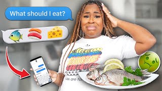 I ONLY ATE EMOJI MEAL COMBINATIONS FOR 24 HOURS!
