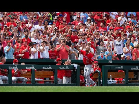 Albert Pujols Homers In His Return to St. Louis | June 22, 2019 | 2019 MLB Season - YouTube