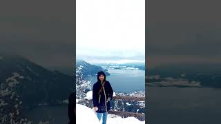 Austria Wolfgangsee such a beautiful day of winter nature #shorts #winter #nature #day