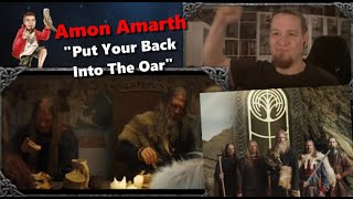 reaction | Amon Amarth - Put Your Back Into The Oar | VIKING POWER !
