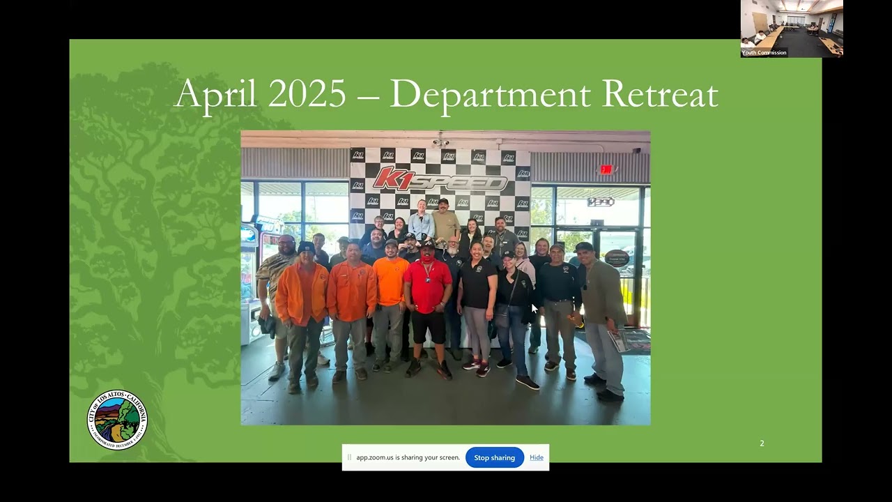 Youth Commission Meeting 10/6/25