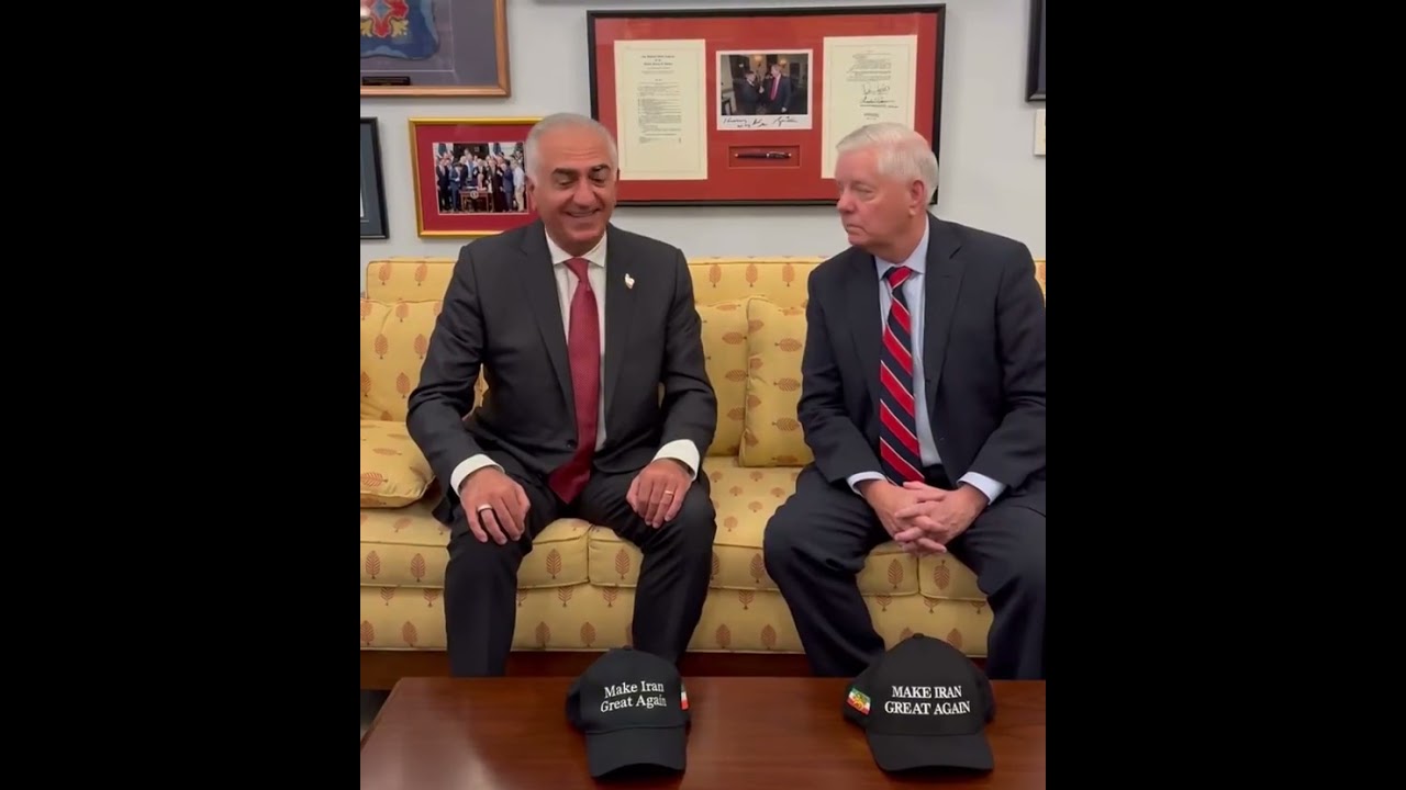 Graham Meets Exiled Iranian Crown Prince Reza Pahlavi: “Help Is on the Way”