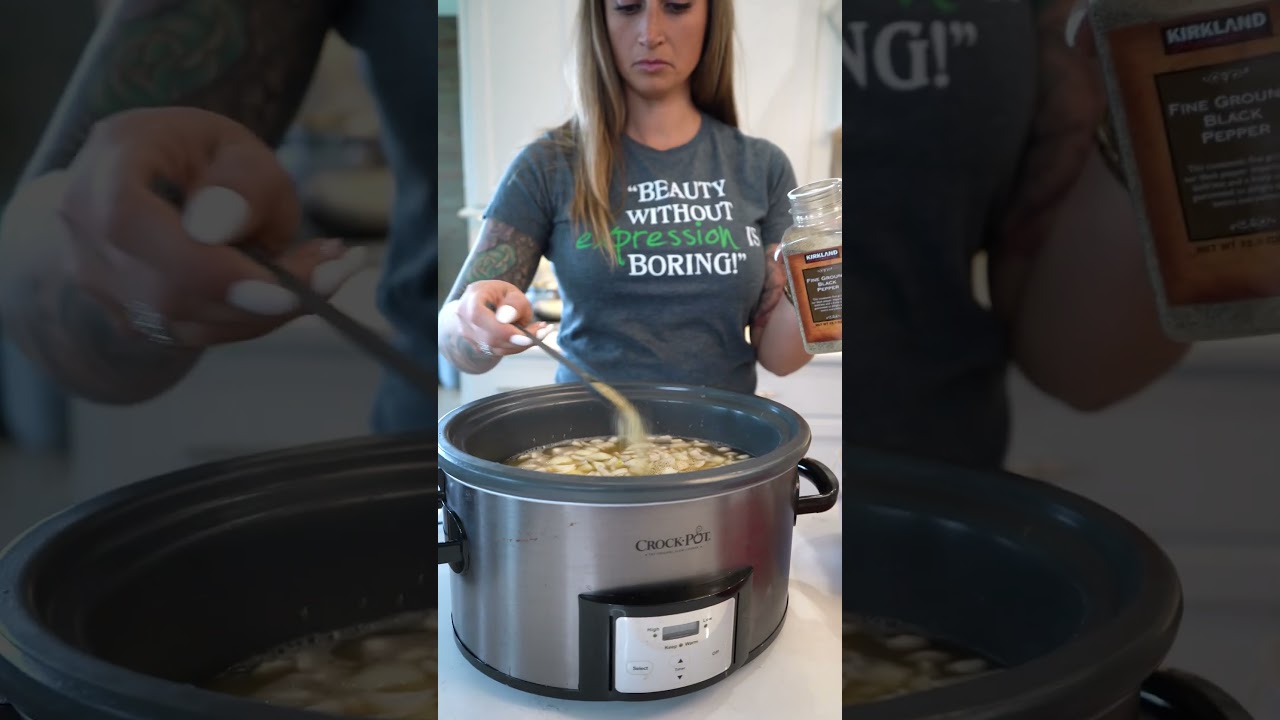 Viral Slowcooker Ham & Beans Soup 🍲