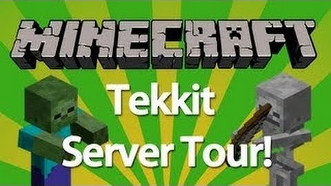 Minecraft Tekkit Server Tour - Small 3 Man Server
