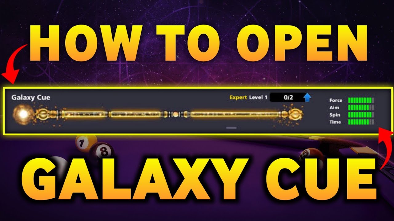 8 Ball Pool - How To Open Galaxy Cue 😍 OMG || - ANKIT XD