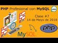 PHP Profesional con MySql Clase No 7