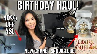 WHAT I GOT FOR MY BIRTHDAY! LUXURY GIFTS HAUL: 40% OFF YSL CLEARANCE SALE, NEW CHANEL SNOWGLOBE ❄️ by A Heated Mess 17,843 views 4 months ago 25 minutes