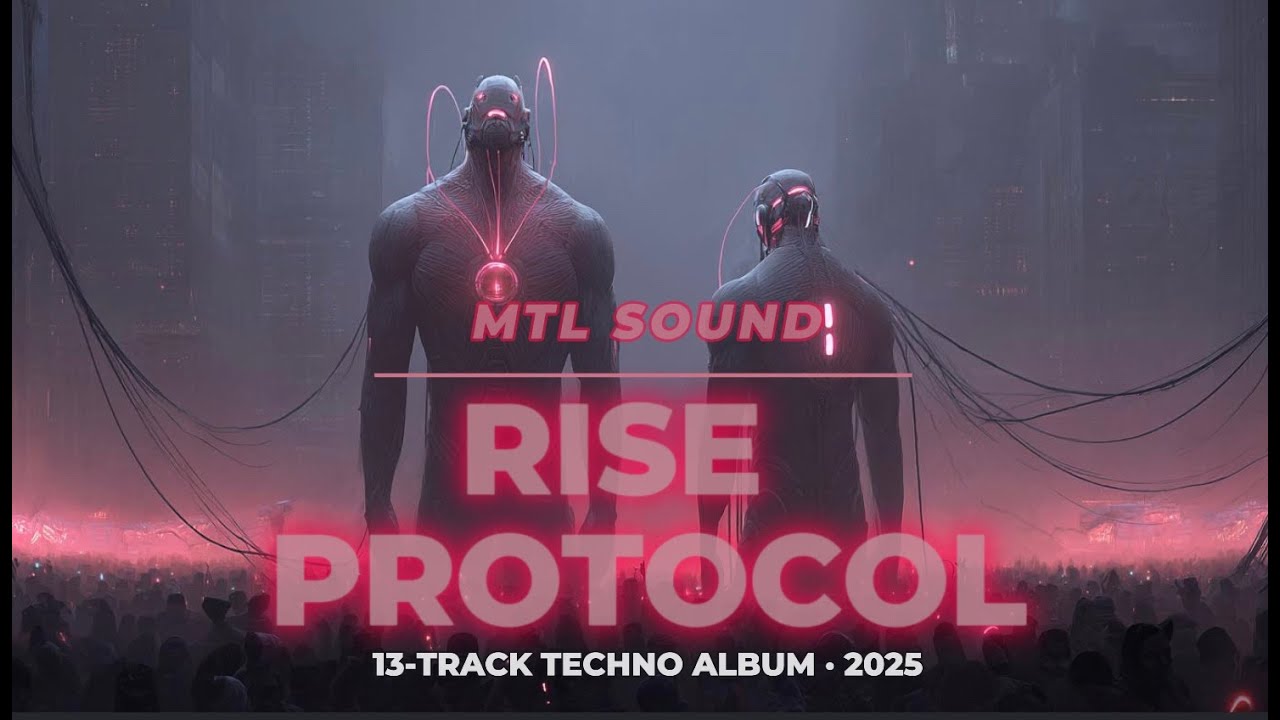 MTL SOUND – Rise Protocol (2025) | 40 Min Full Techno Album · Dark Rave · Melodic Techno