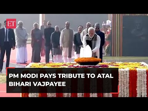 PM Modi pays tribute to Atal Bihari Vajpayee on his birth anniversary Episode cover