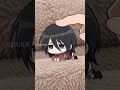 mikasa cute (~_~) #anime #cute #aot #mikasaackerman #chibi 011🙄#attackontitan #shorts