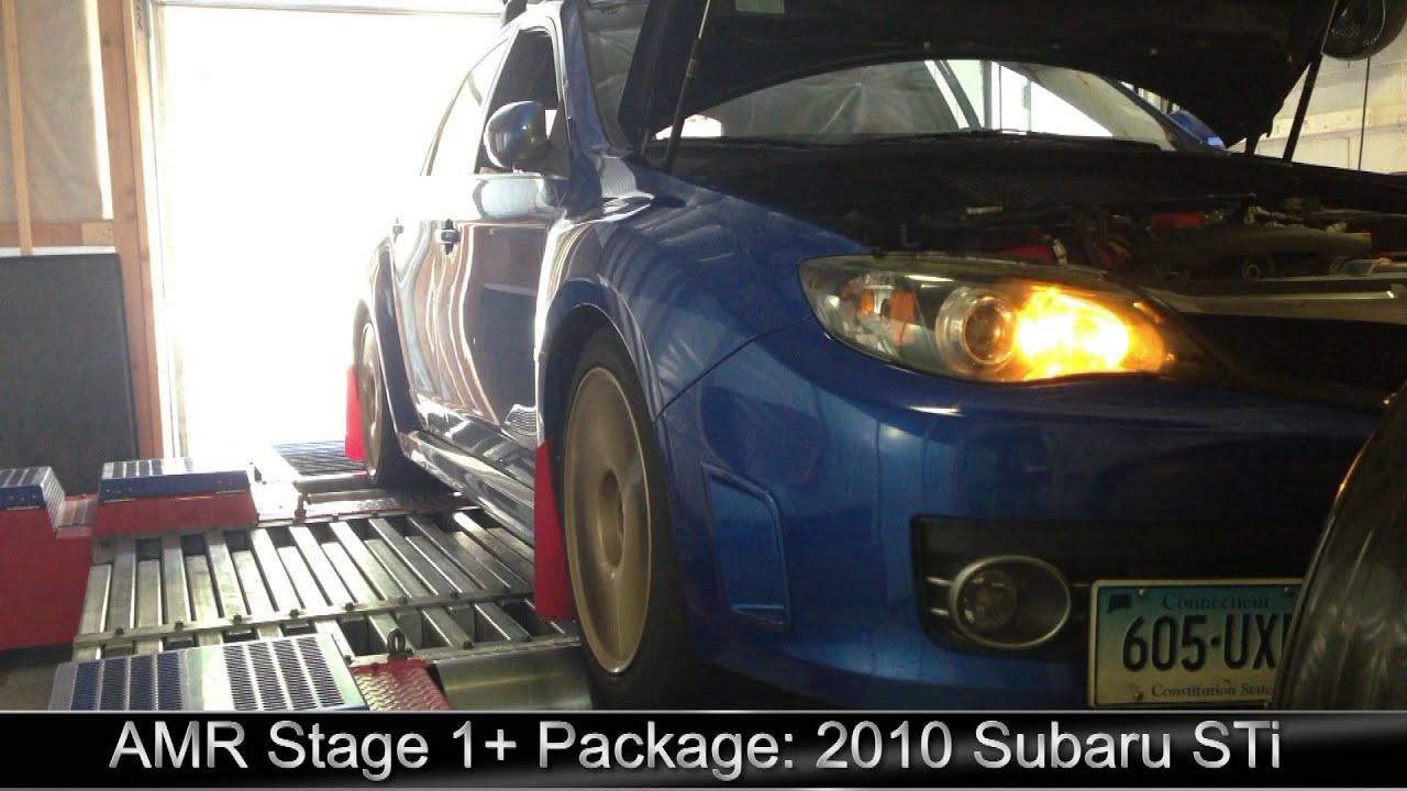 AMR Performance: Dyno Tuning - 2010 Subaru STi Stage 1+