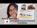 How to dispose OVERSIZE/ELECTRONIC GARBAGE in Japan|Sulitnya buang sampah BESAR/ELEKTRONIK di Jepang