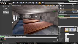 UE4 Office Building Map Prototype