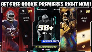 GET FREE ROOKIE PREMIERES NOW! SEASON 5, MOLD BREAKERS, AND GOLDEN TICKETS!
