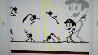 Flipnote | Weegee Stick Fight (Original By Yoga) (Song: Still Waiting by Sum 41)