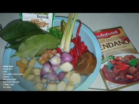 Resep Rendang Slow Cooker