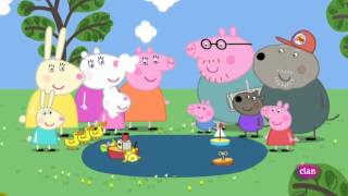 Peppa Pig   Barcos en el estanque Español España Episodio 04 by Hendrix Jinga 11,033 views 9 years ago 4 minutes, 45 seconds