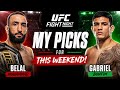 Full UFC Fight Night Predicitions | Belal Muhammad Vs Gabriel Bonfim