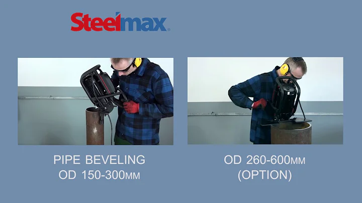 Steelmax BM21 Portable Beveling Machine