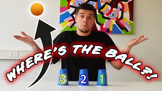 Can You Follow the Ball | Ultimate Shuffle Cup Challenge #2 | DropTheMike