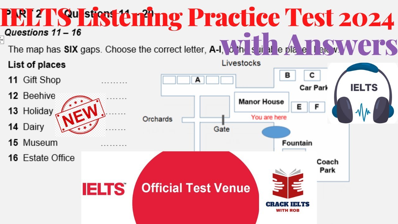 IELTS Listening Actual Test 2024 with Answers | July Exam