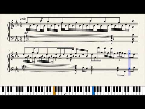 Kaze ni Fukarete - Haruka Fukuhara (Piano Cover) [風に吹かれて]