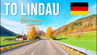 Driving in November 2023 in Germany 🇩🇪 from Kranzegg to Lindau