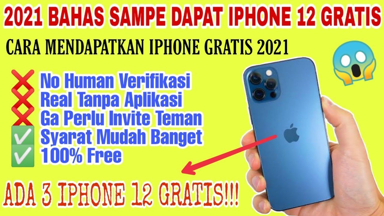 Even Baru 2021 Cuma Misi Singkat Dapat Iphone 12 Gratis Cara Mendapatkan Iphone Gratis 2021 Youtube Even Baru 2021 Cuma Misi Singkat Dapat Iphone 12 Gratis Cara Mendapatkan Iphone Gratis 2021 Youtube