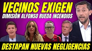 DESTAPAN NUEVAS NEGLIGENCIAS XUNTA DE GALICIA INCENDIOS "VECINOS PIDEN DIMISIÓN ALFONSO RUEDA"