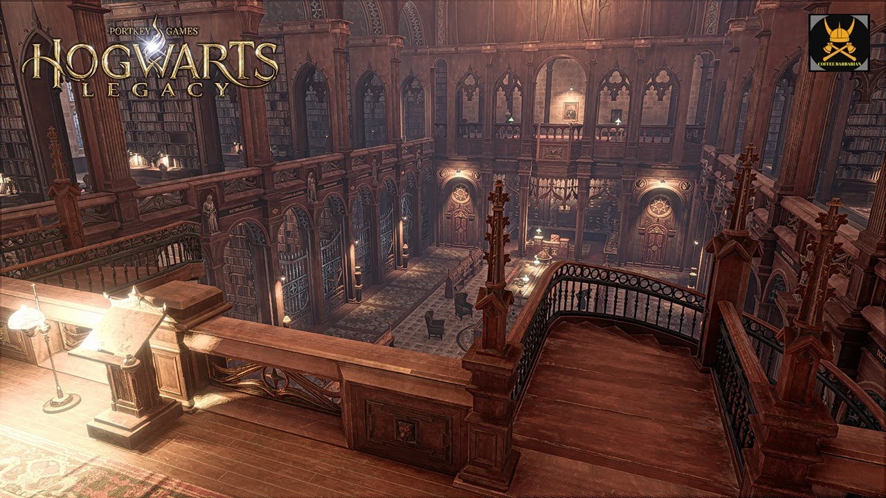 Restricted Section Library Hogwarts Legacy | RESTRICTED Section in LIBRARY Ep 4 - YouTube