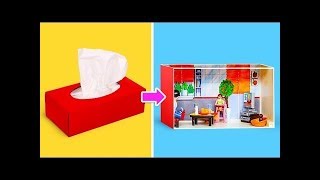 バビーのドールハウス用４０のミニチュアDIYアイデア
