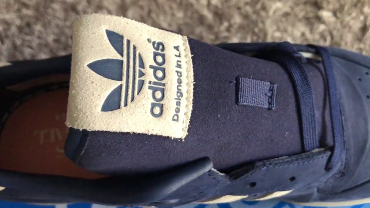 ADIDAS RIVALRY LUX LOW LA. blue