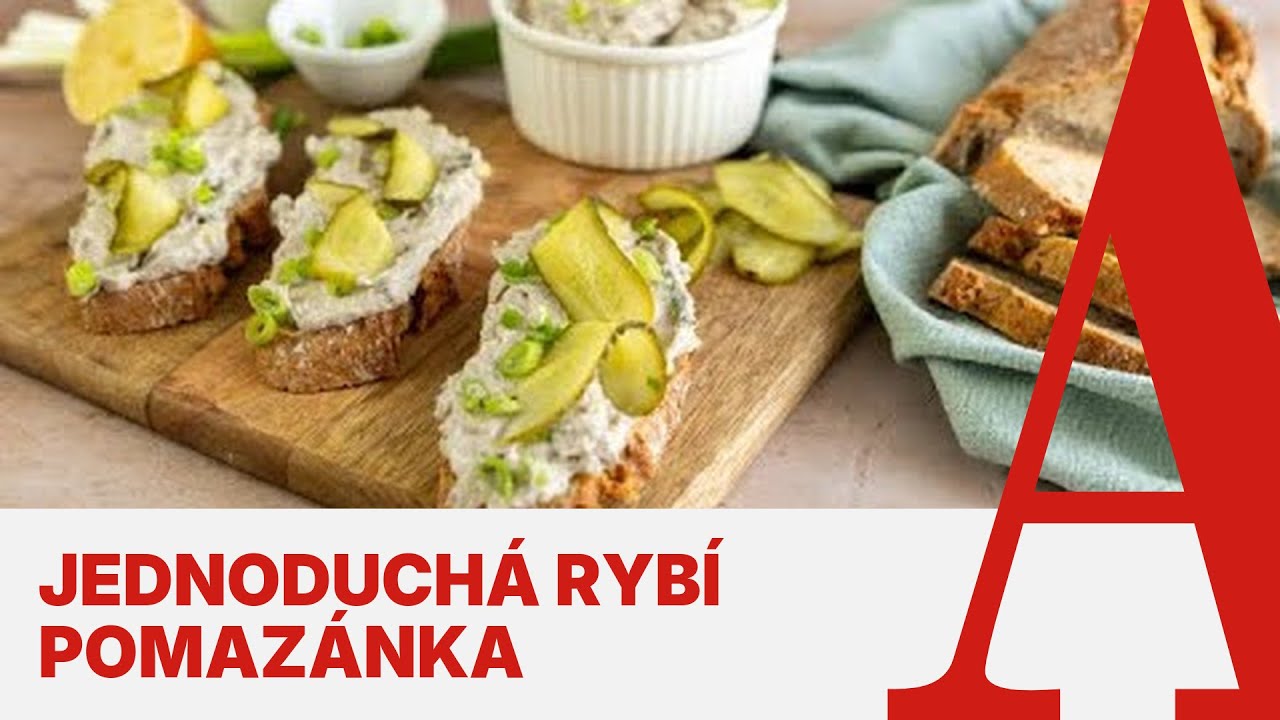 Jednoduchá rybí pomazánka ze sardinek