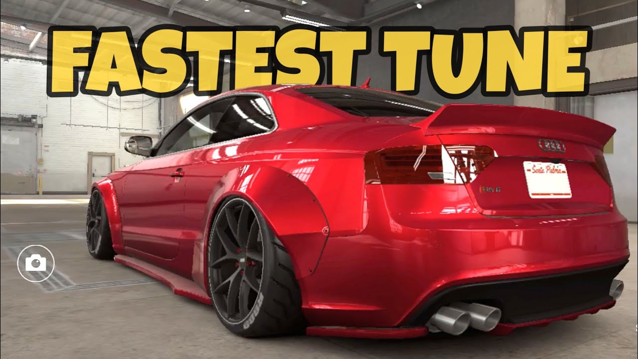 CSR2 LB Audi RS 5 Coupé Fastest Tune & Shift Pattern - YouTube