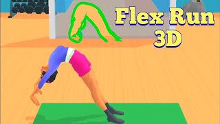 Susah juga ya main beginian 😂😂 tingkat 1-10 | Flex Run 3D Indonesia screenshot 2