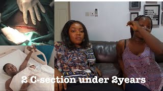 2 women under two C - Sections within 2years | Tatiana Haina