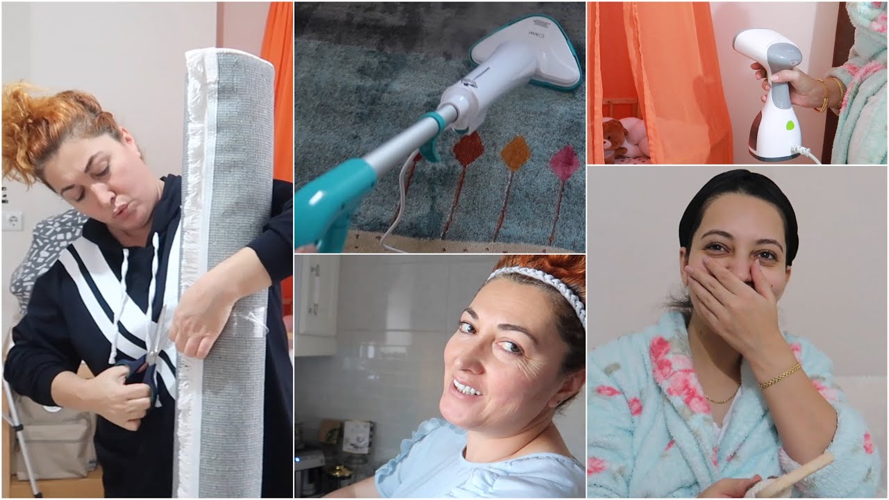 KAHVALTIDA KESİN DENEYİN ! GÖRÜMCEMDEN GELEN KUTU - HALIMIZ GELDİ - KİWİ BUHARLI MOP - DİKEY ÜTÜ