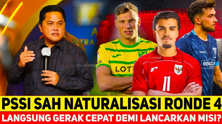 Indonesian National Team~PSSI wary of Vietnam~Jairo Riedewald's naturalization files processed~~J...