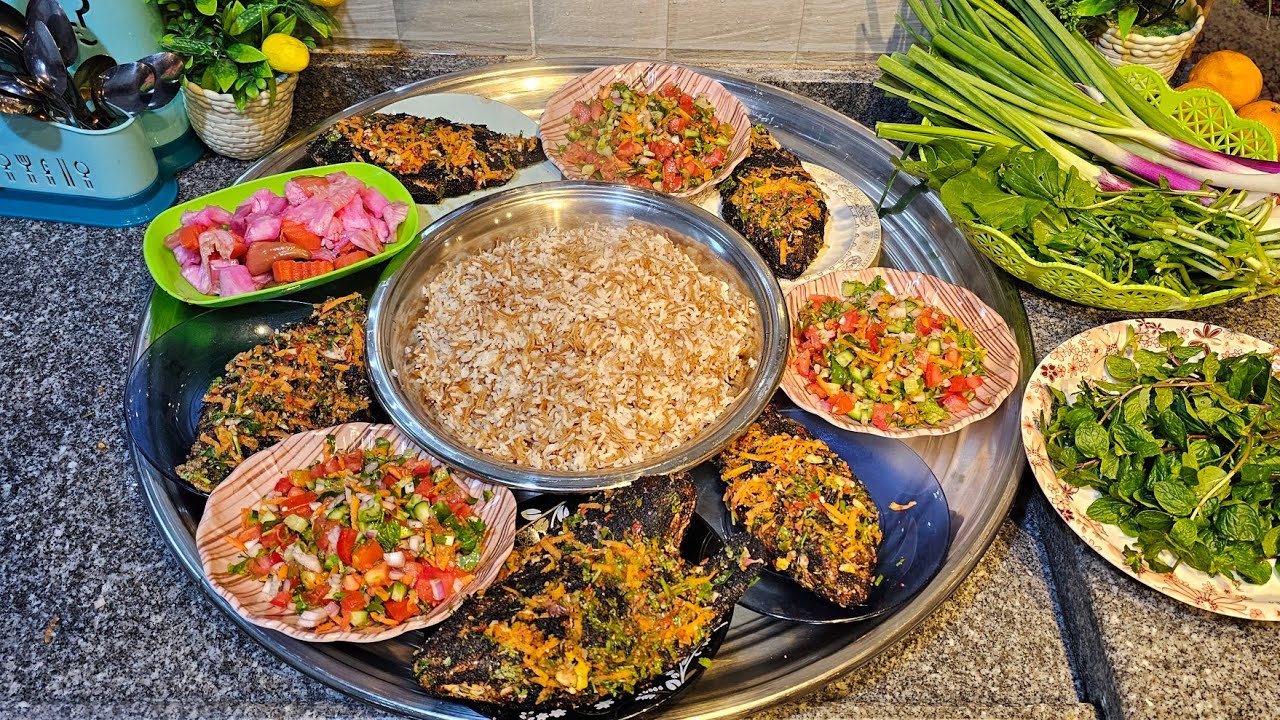 روتين يوم كامل في بيتي وشويت احلى سمك لاعز الحبايب وشوفوا السطح وجمال الخضره وهي لسه طالعه ❤️❤️