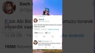 Ersi̇n Yeki̇n Ve Kaos Doch Telegramda Konusutor