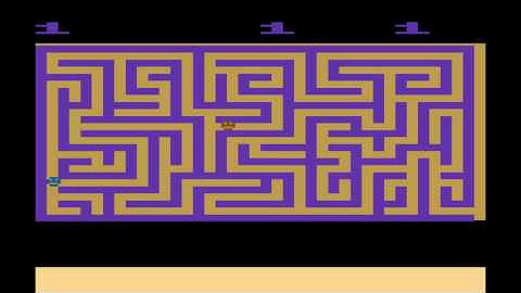 ATARI 2600 Maze Craze Smilies Maze Craze Hack 2006 Wade Casaldi HOMEBREW