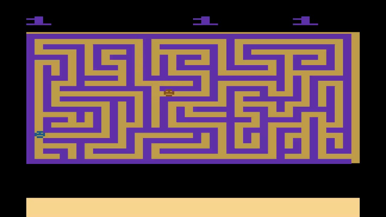 ATARI 2600 Maze Craze Smilies Maze Craze Hack 2006 Wade Casaldi HOMEBREW
