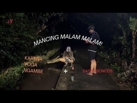 NYENENGIN YOGA MANCING ENDINGNYA GADAPAT IKAN!!,padahal tinggal tidur enak 