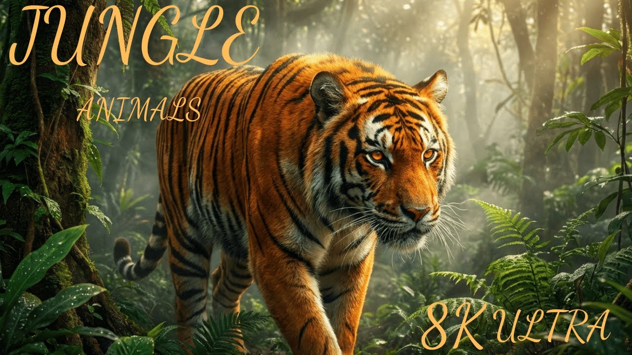 8K Wild Animals Documentary – Ultra HD Nature in Motion