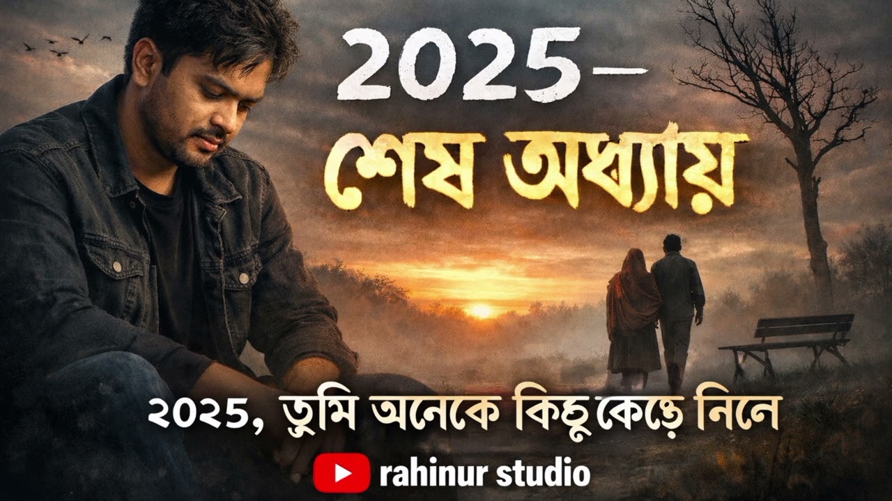 “বিদায় দুই হাজার পঁচিশ | নতুন শুরু দুই হাজার ছাব্বিশ | New Year Sad Song | Rahinur Studio”
