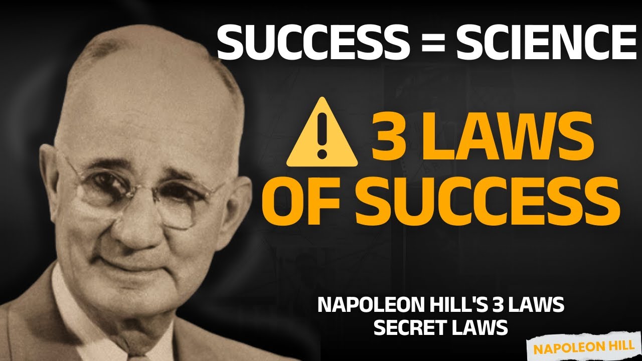 Napoleon Hill के 3 नियम जो सफलता को Science बना देते हैं | Think and Grow Rich