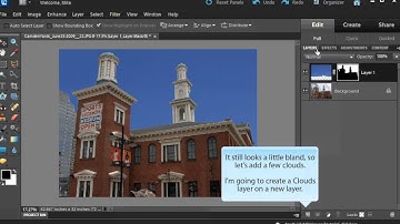 Replace the Sky using Photoshop Elements